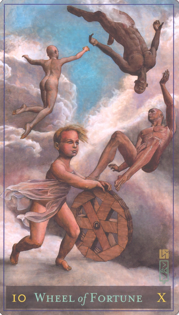 Wheel of Fortune — Divine Masculine Tarot