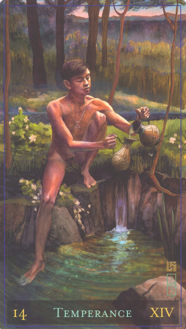 Temperance — Divine Masculine Tarot