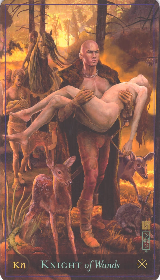 Knight of Wands — Divine Masculine Tarot
