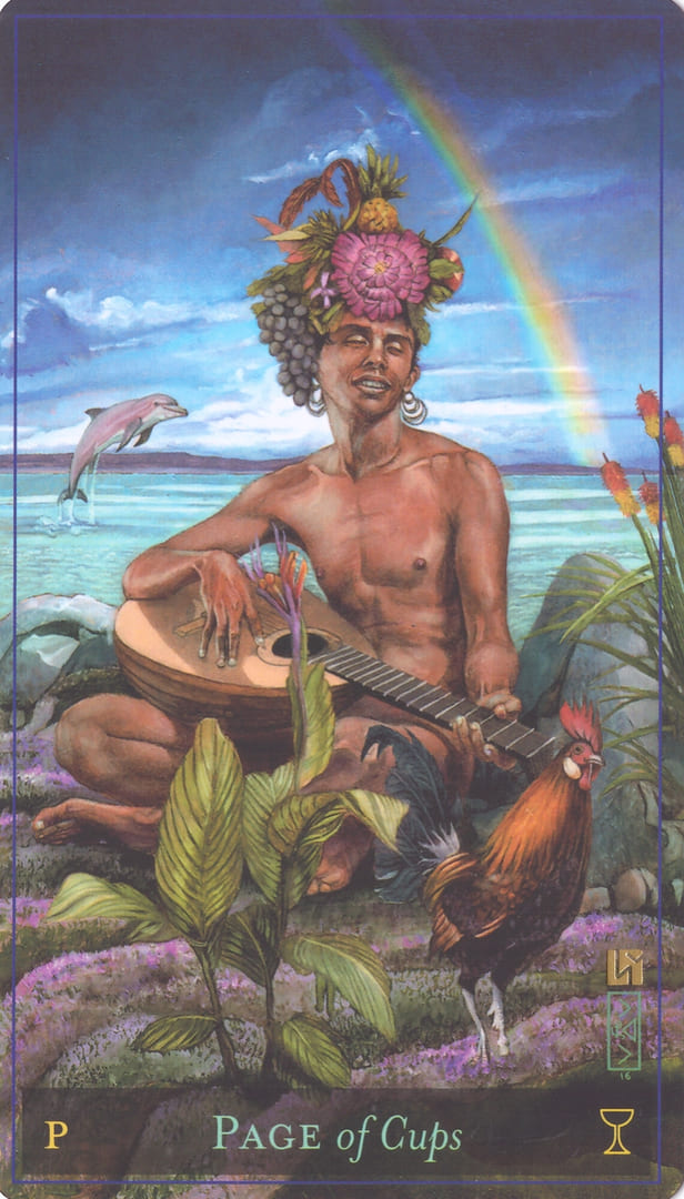 Page of Cups — Divine Masculine Tarot