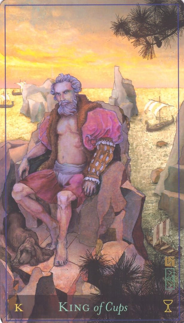 Rey de Copas — Tarot del Masculino Divino