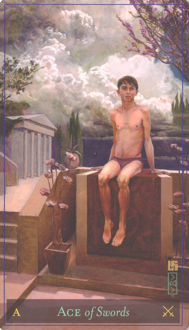 As de Espadas — Tarot del Masculino Divino