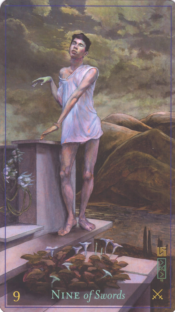 Nine of Swords — Divine Masculine Tarot