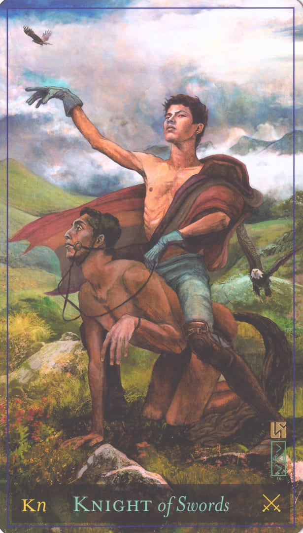 Knight of Swords — Divine Masculine Tarot