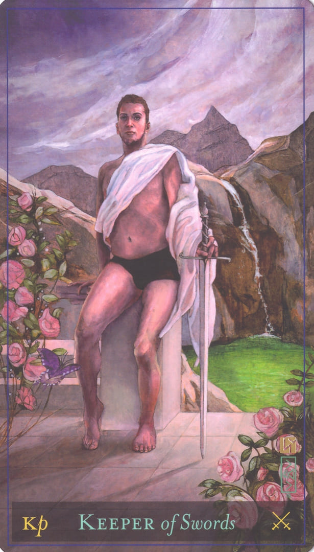 Queen of Swords — Divine Masculine Tarot