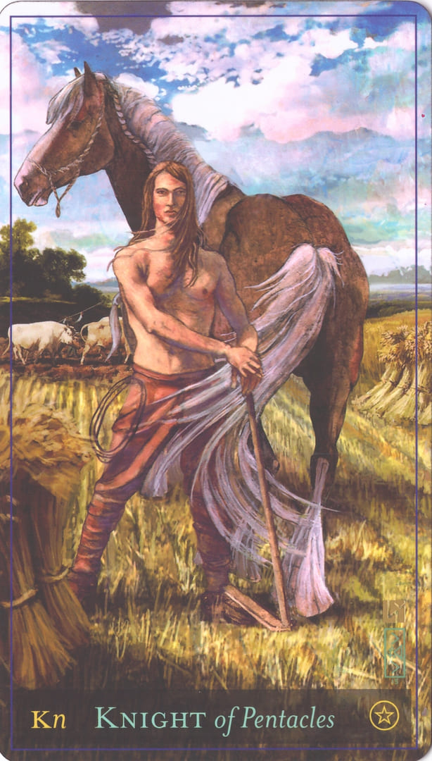Knight of Pentacles — Divine Masculine Tarot