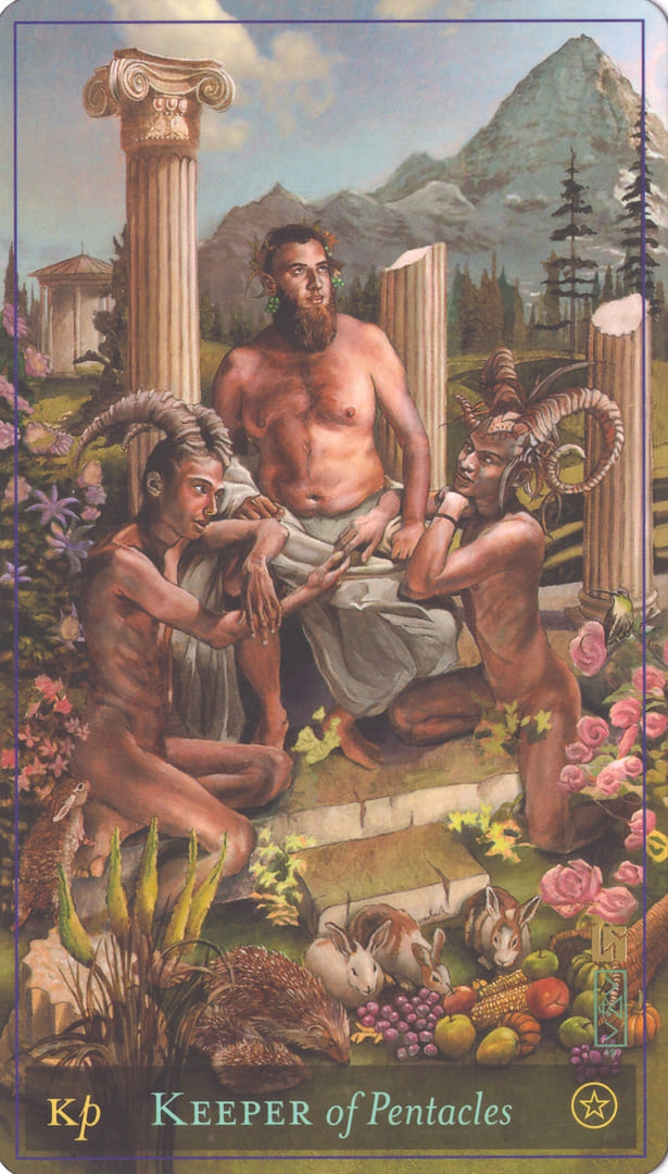 Queen of Pentacles — Divine Masculine Tarot