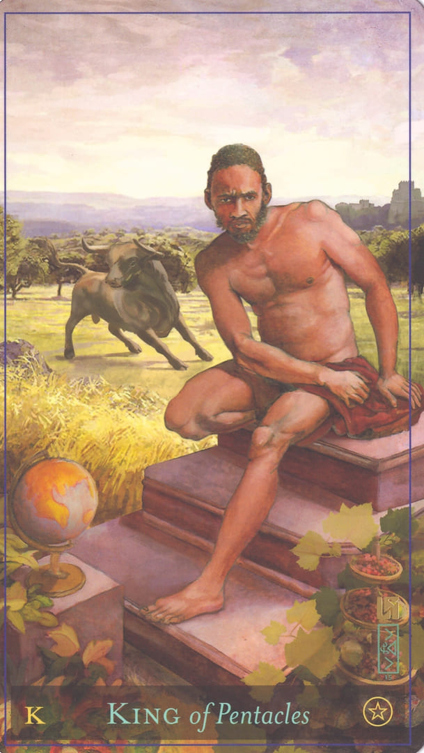 King of Pentacles — Divine Masculine Tarot