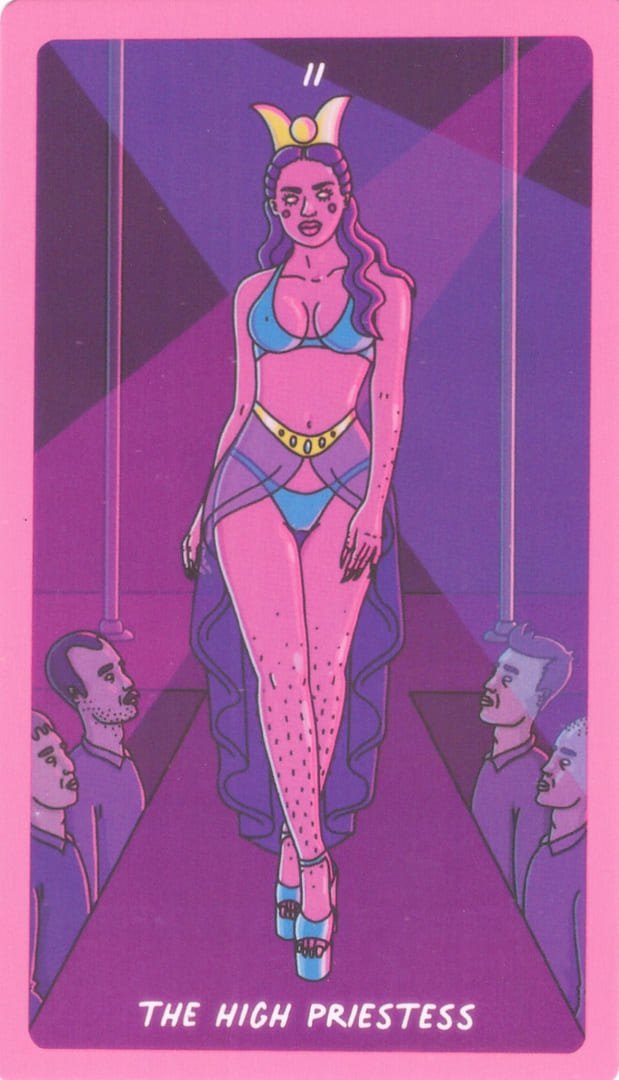 The High Priestess — Exotic Cancer Tarot