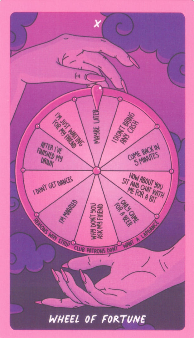 Wheel of Fortune — Exotic Cancer Tarot