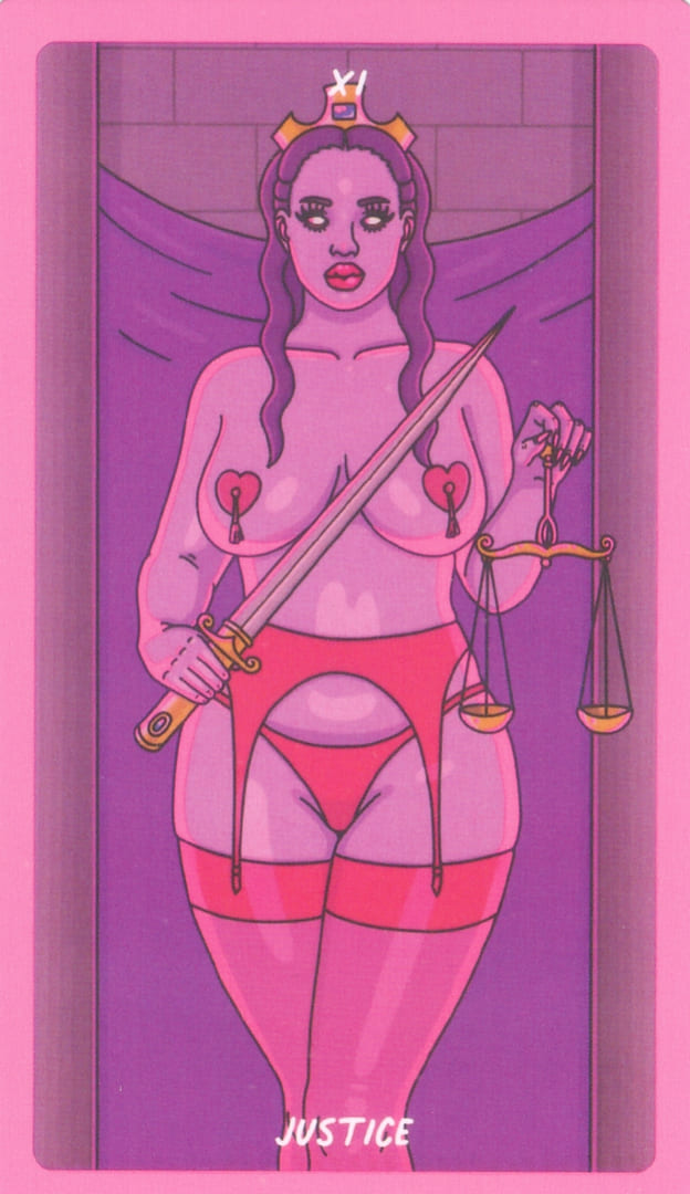 Justice — Exotic Cancer Tarot