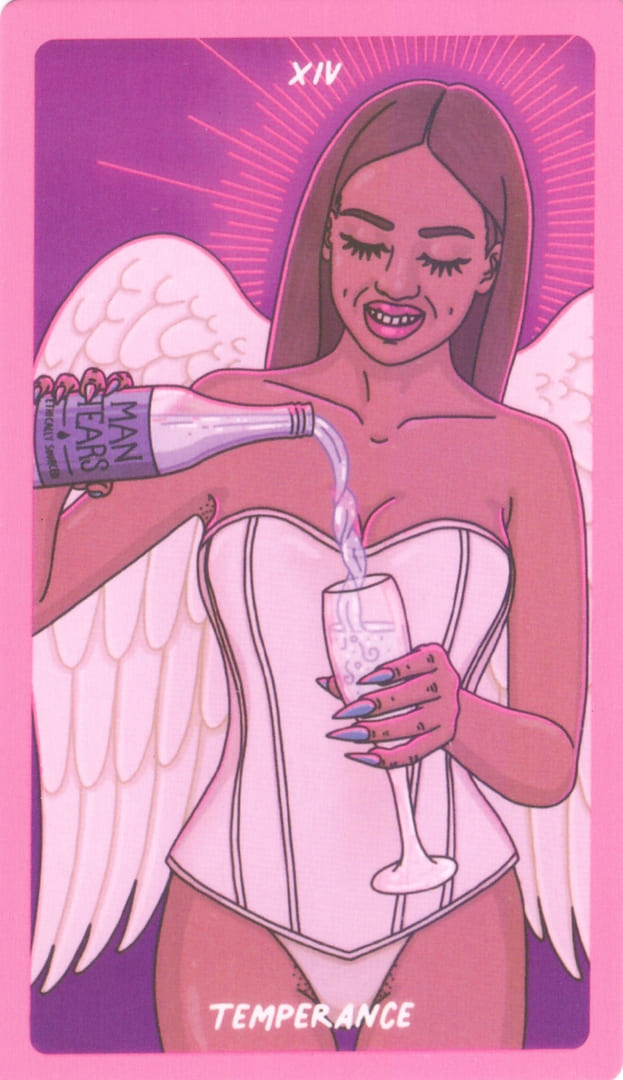 Temperance — Exotic Cancer Tarot