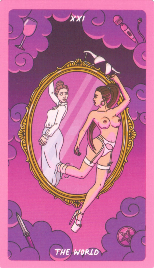 El Mundo — Exotic Cancer Tarot
