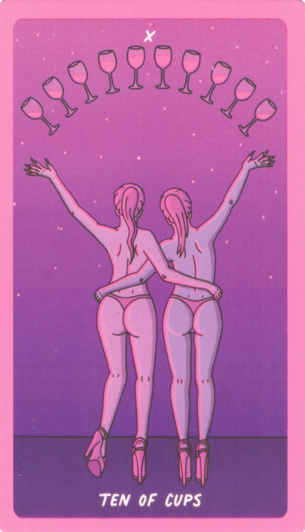 Ten of Cups — Exotic Cancer Tarot