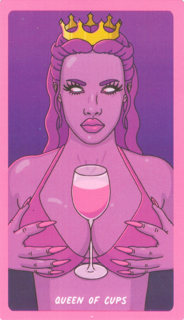 Queen of Cups — Exotic Cancer Tarot