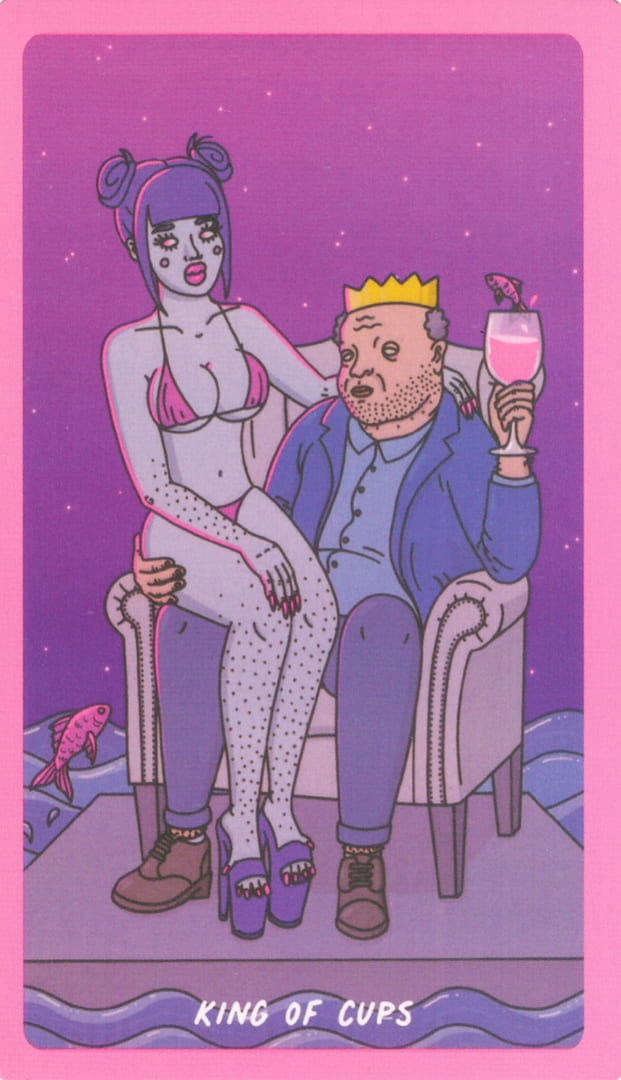 King of Cups — Exotic Cancer Tarot