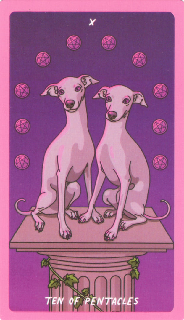 Ten of Pentacles — Exotic Cancer Tarot