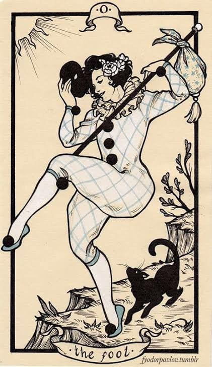 The Fool — Fyodor Pavlov Tarot