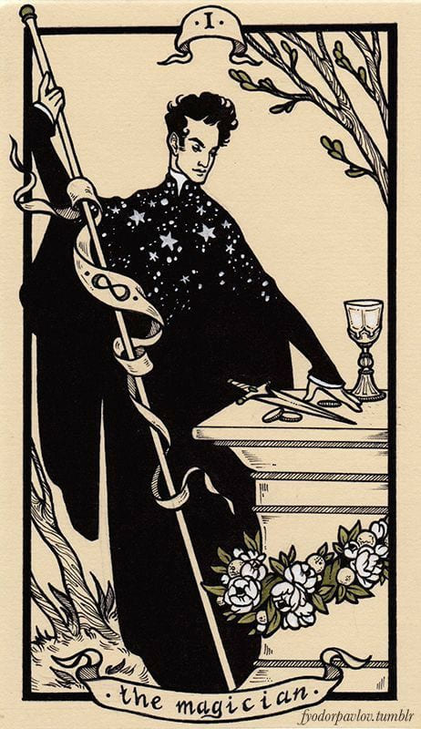 The Magician — Fyodor Pavlov Tarot