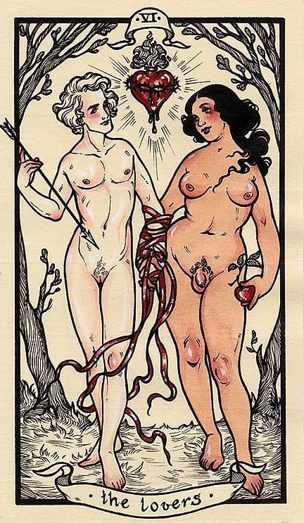 The Lovers — Fyodor Pavlov Tarot