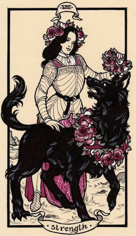 Strength — Fyodor Pavlov Tarot
