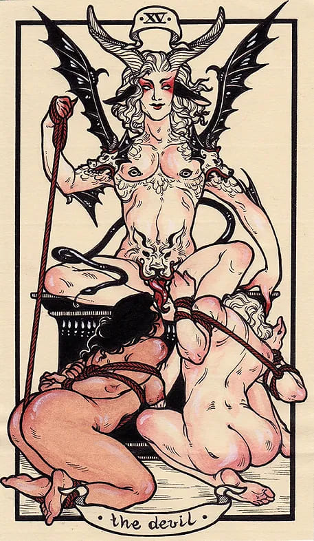 The Devil — Fyodor Pavlov Tarot