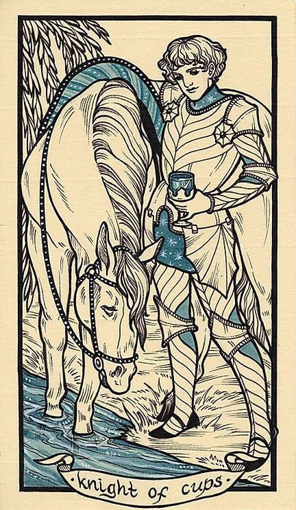 Knight of Cups — Fyodor Pavlov Tarot