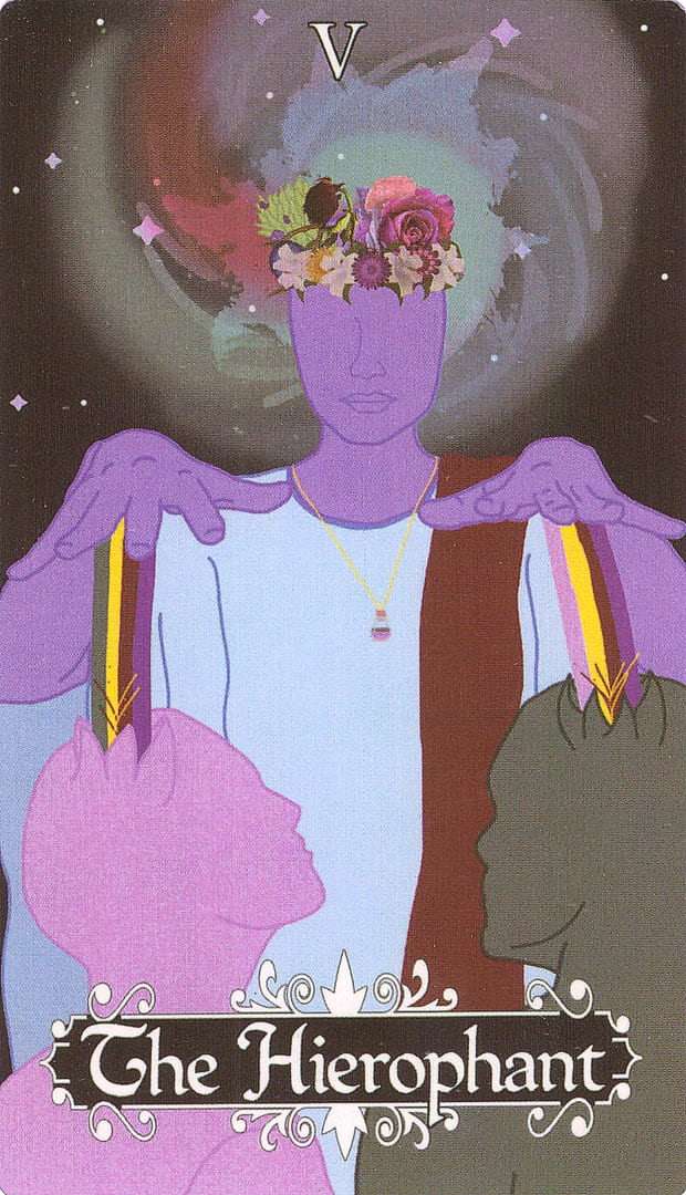 The Hierophant — The Cosmic Coven Tarot