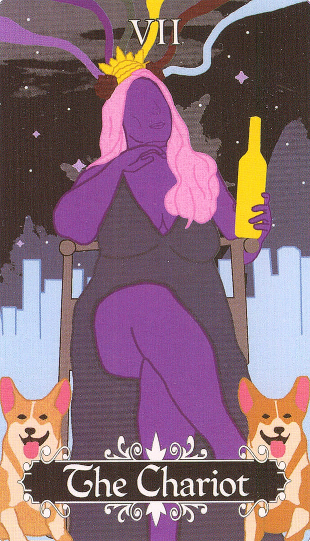 The Chariot — The Cosmic Coven Tarot