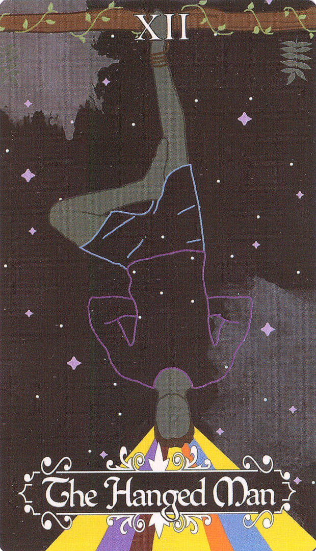 The Hanged Man — The Cosmic Coven Tarot