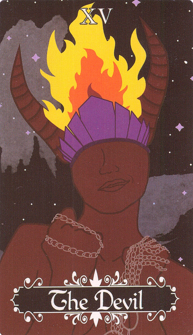 The Devil — The Cosmic Coven Tarot