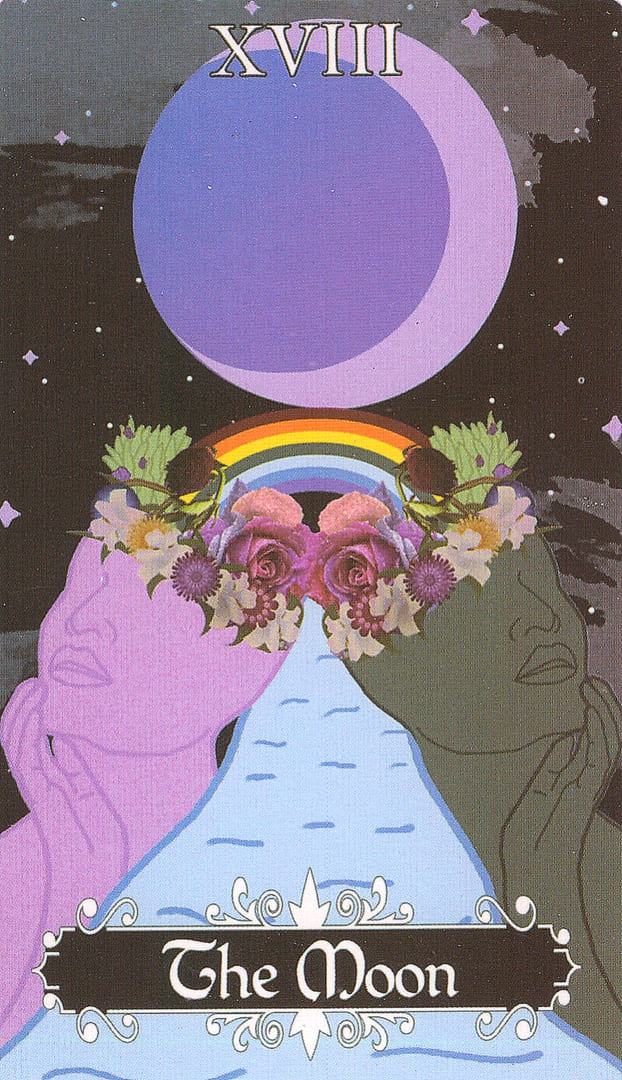 The Moon — The Cosmic Coven Tarot
