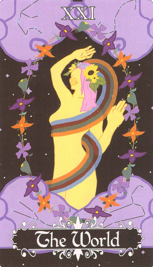 The World — The Cosmic Coven Tarot