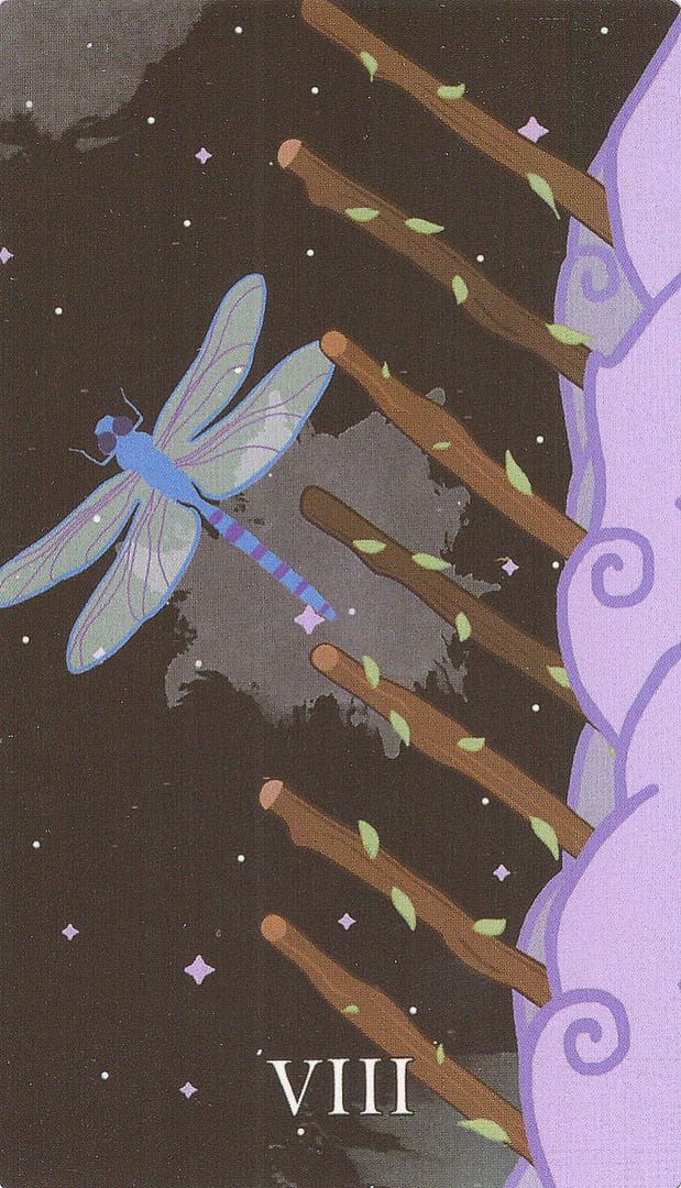Eight of Wands — The Cosmic Coven Tarot
