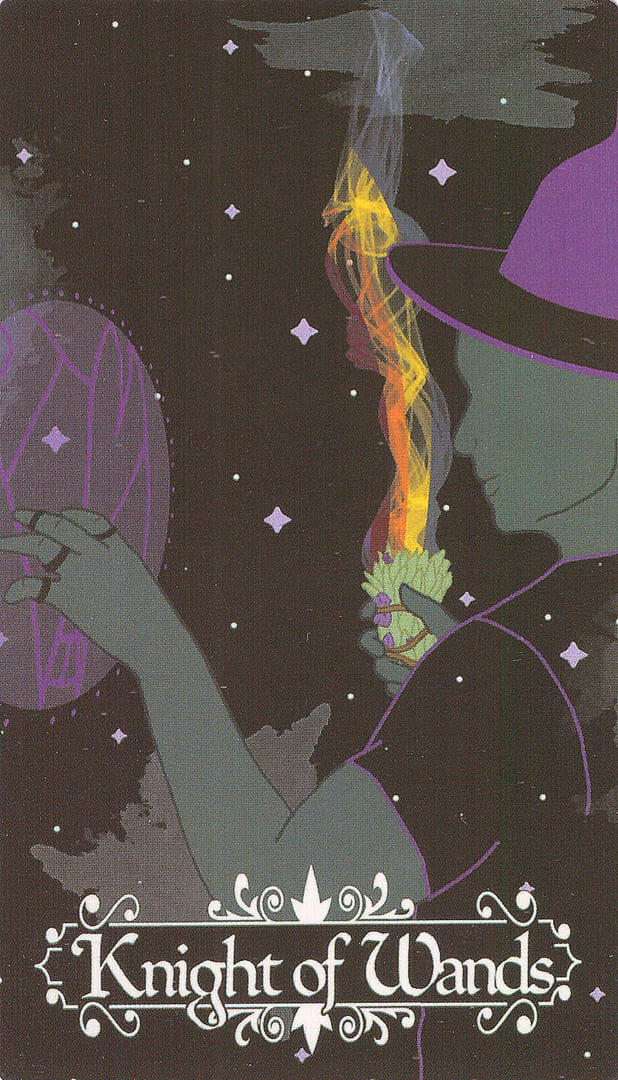 Knight of Wands — The Cosmic Coven Tarot