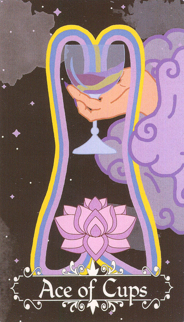 Ace of Cups — The Cosmic Coven Tarot