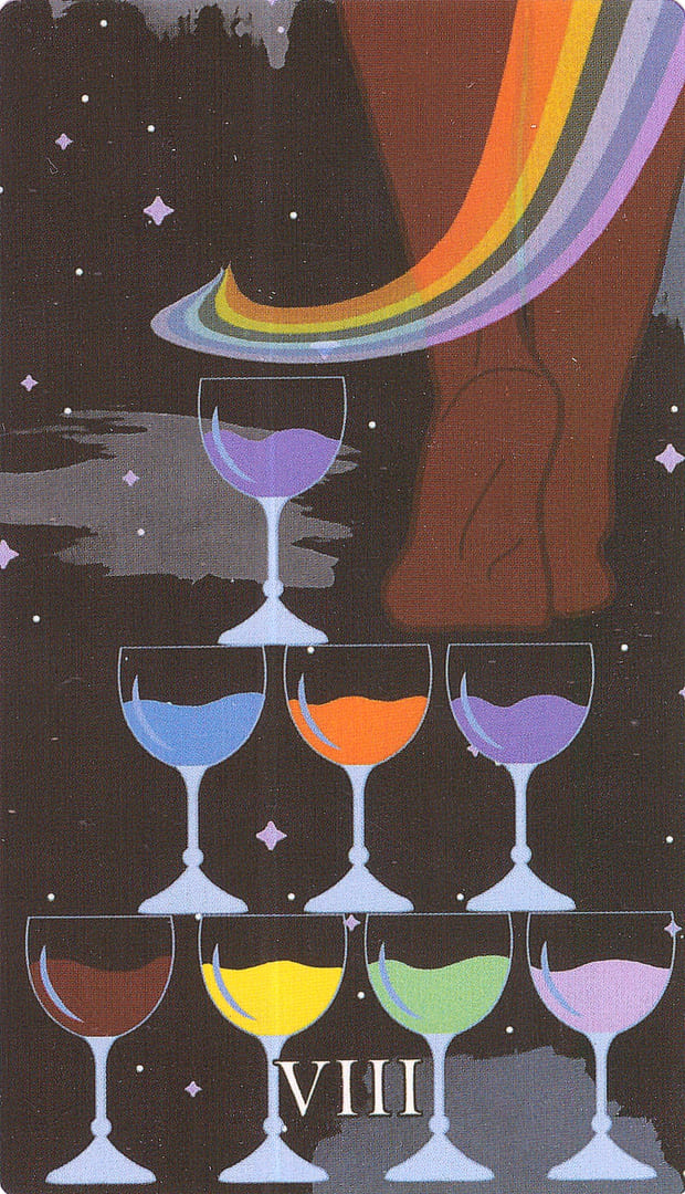 Ocho de Copas — Cosmic Coven Tarot