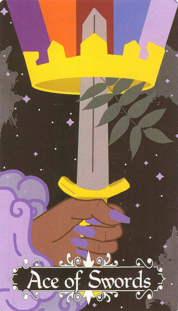 Ace of Swords — The Cosmic Coven Tarot