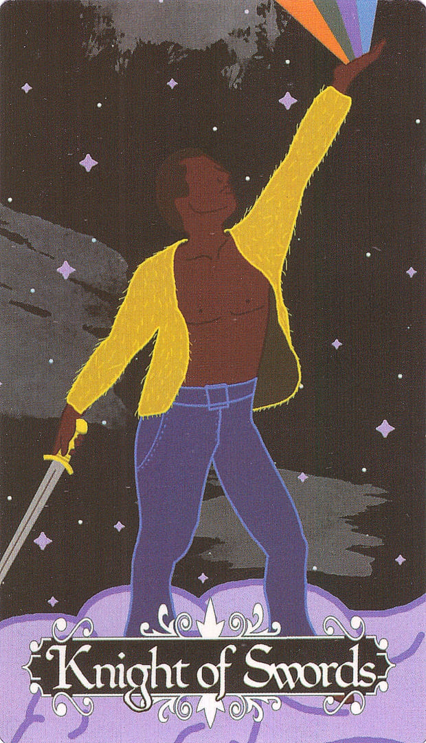 Knight of Swords — The Cosmic Coven Tarot