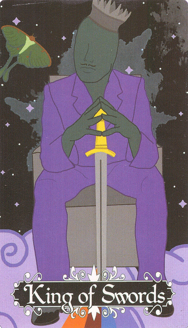 King of Swords — The Cosmic Coven Tarot