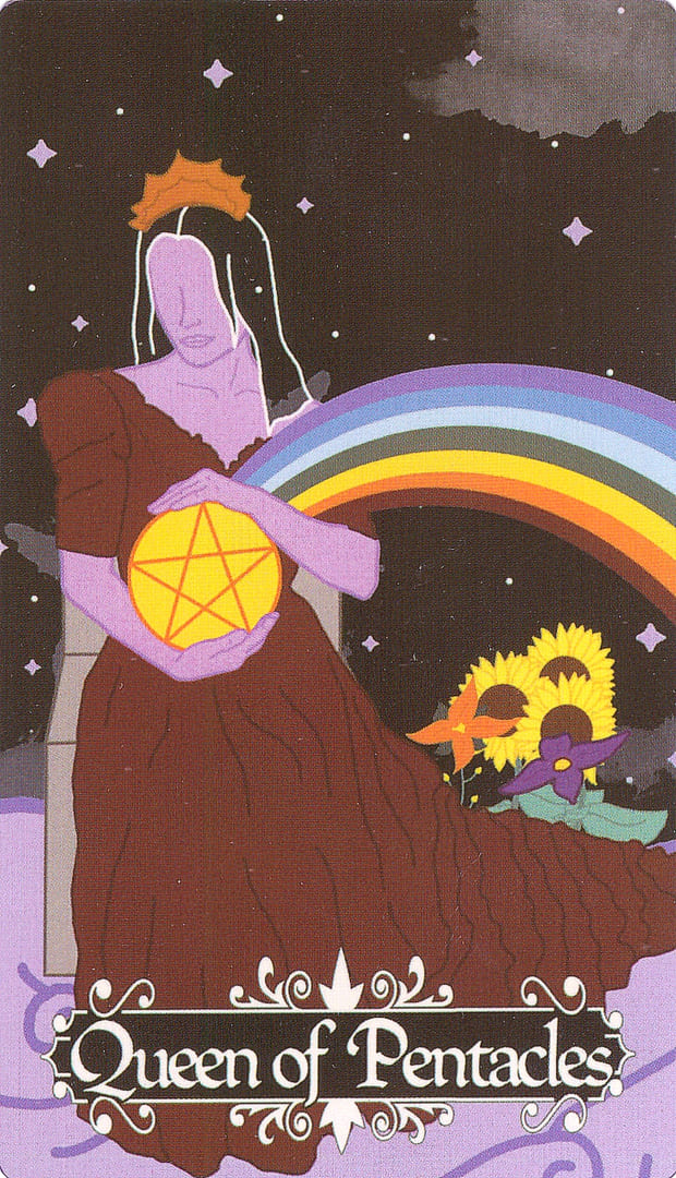 Queen of Pentacles — The Cosmic Coven Tarot