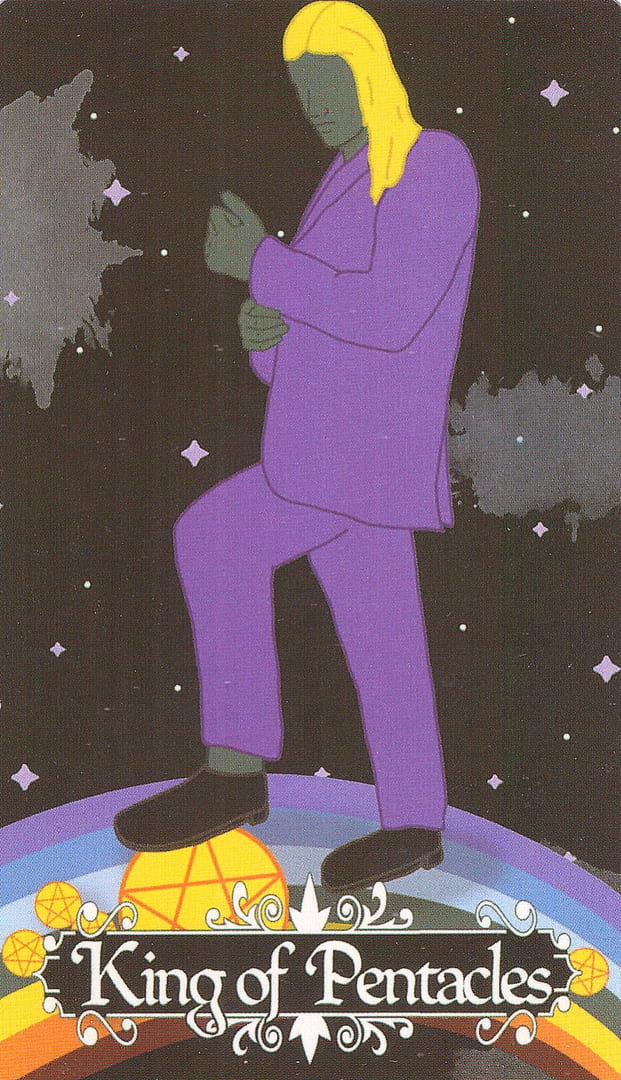 Rey de Oros — Cosmic Coven Tarot