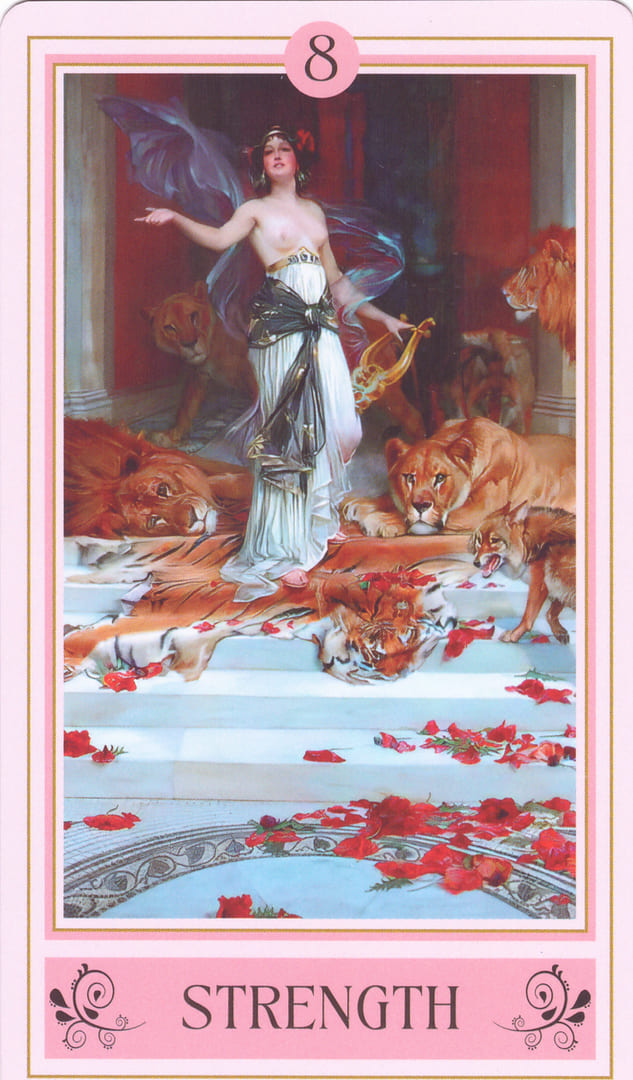 La Fuerza — Tarot of Aphrodite