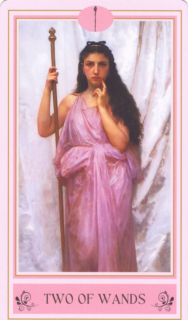 Dos de Bastos — Tarot of Aphrodite