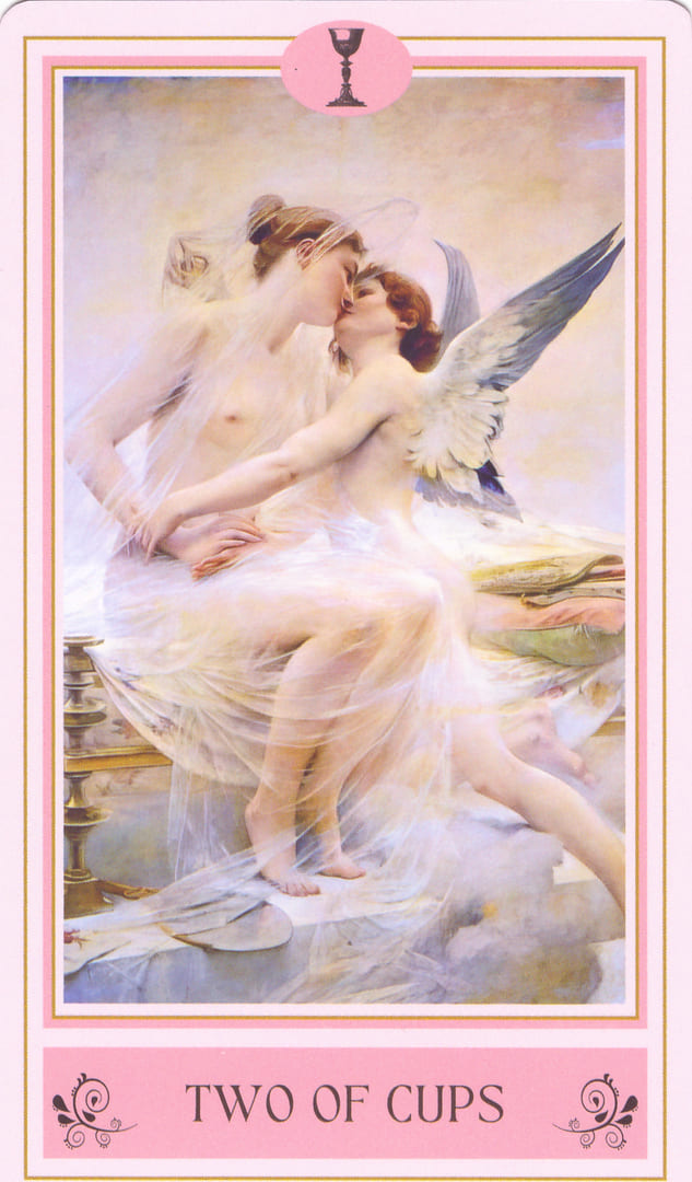 Dos de Copas — Tarot of Aphrodite