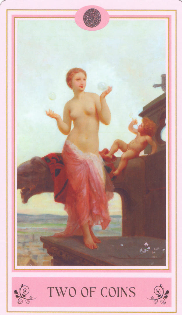 Dos de Oros — Tarot of Aphrodite