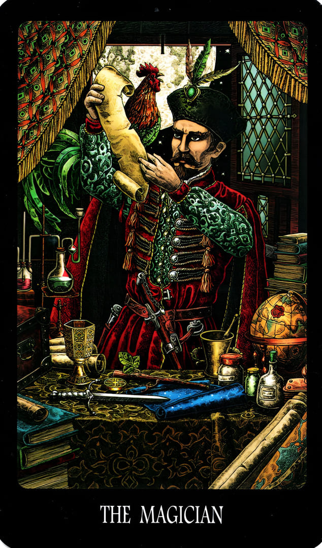 The Magician — The Slavic Legends Tarot