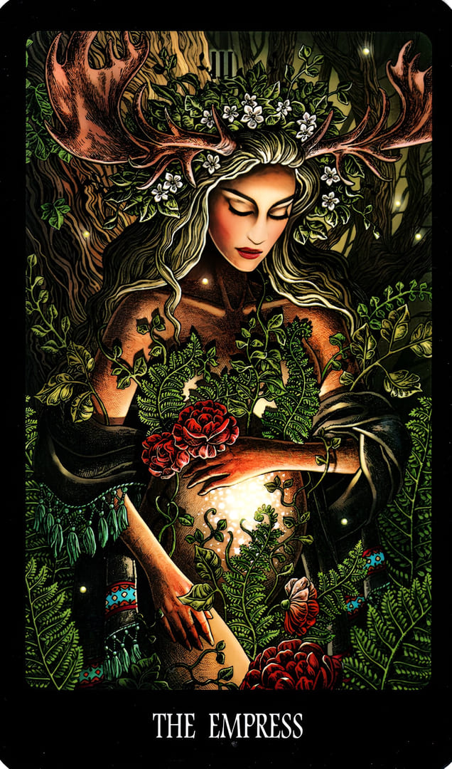 The Empress — The Slavic Legends Tarot