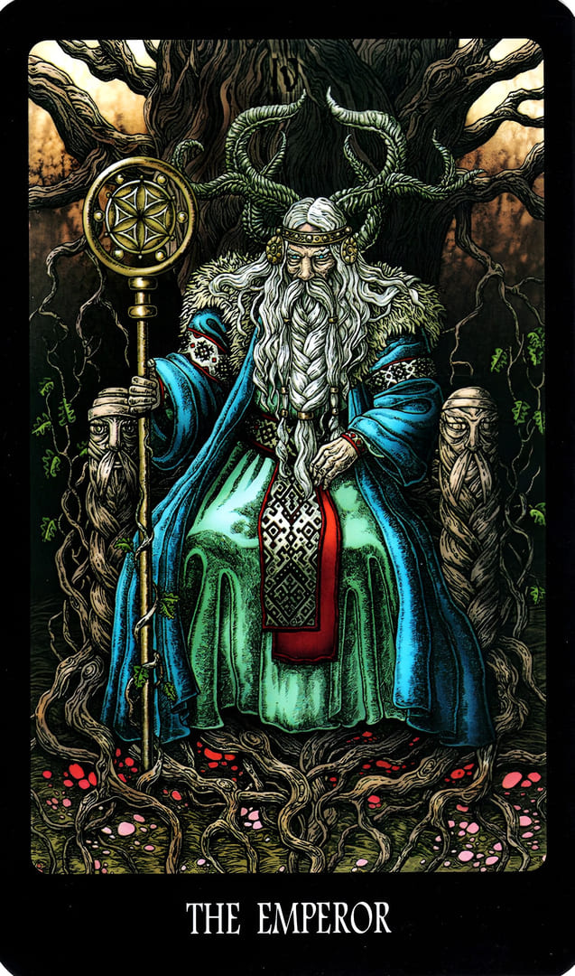 The Emperor — The Slavic Legends Tarot
