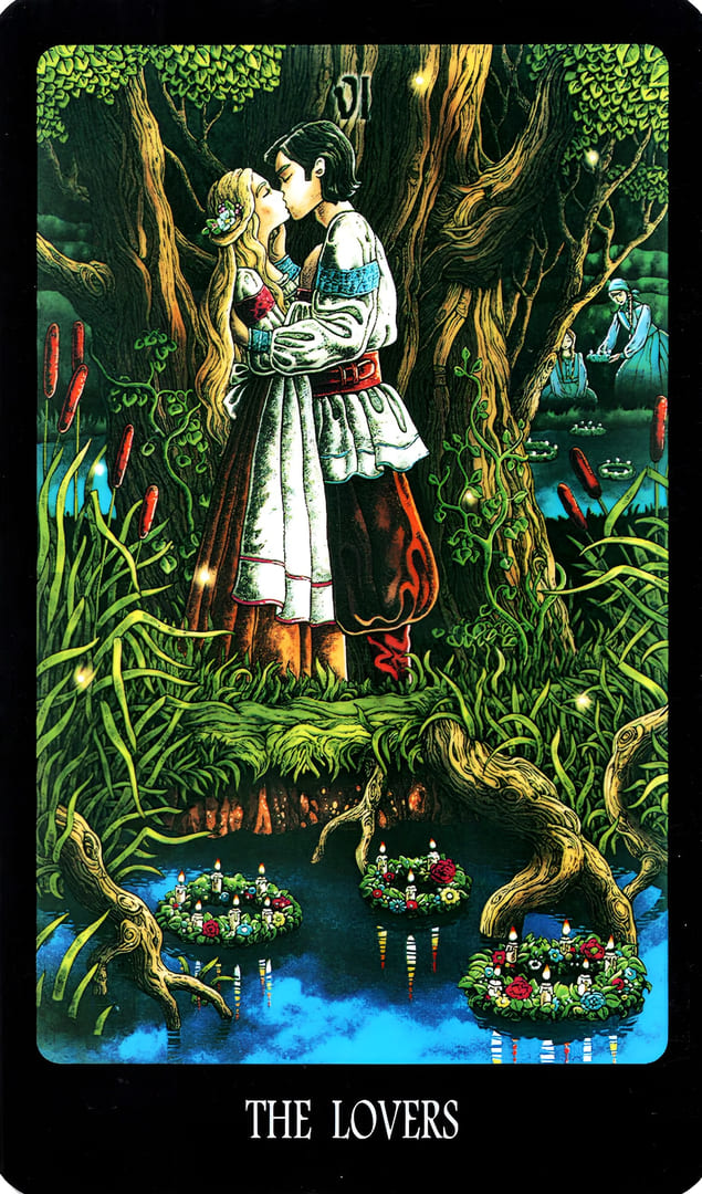 The Lovers — The Slavic Legends Tarot